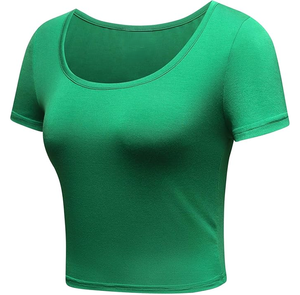Top corto de mujer de las mejores cosas, ropa activa, superventas, tendencia superior, último diseño, Top corto de alta calidad con tarifa al por mayor - Product Image 2