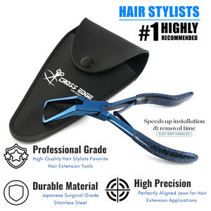 Herramienta para extensiones de cabello al por mayor, alicates para quitar microcuentas, eliminación rápida y eficiente, ideal para extensiones Remy Tape-In y Fusion - Product Image 6