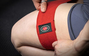 Fitness deportes entrenamiento ejercicio cadera bandas de resistencia tirar personalizado impreso elástico cadera círculo resistencia bandas-antideslizante Natural - Product Image 4