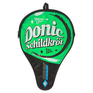 Housse en nylon tendance verte avec fermeture éclair pour raquette de tennis de table Donic, origine Allemagne - Product Image 1