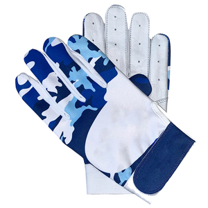 Couleurs unies Gants de baseball respirants personnalisés de la meilleure qualité Équipement de frappe exclusif du fabricant de la ville 2025 - Product Image 3