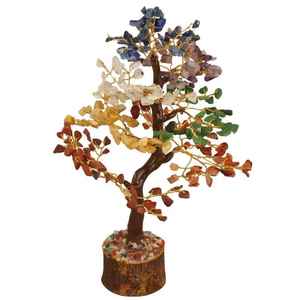 High Quality Gemstone Natural 500 Chips 7 Chakra Feng Shui <b>Crystal</b> <b>Tree</b> India Handmade Figurine Bonsai <b>Crystal</b> <b>Tree</b> For Decorate - Product Image 4