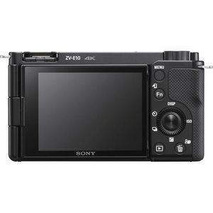 24.2 MP Mirrorless Video <b>Camera</b> with APS-C Sensor Vari-Angle 4K Screen 16-50mm Power Zoom Lens 64GB Memory Card <b>Filter</b> Kit - Product Image 6