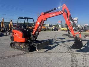 Mini-excavatrice Kx040-4 d'occasion bon marché, 3-6 tonnes, pelle hydraulique TOSHIBA, pompe HYDAC, moteur Mitsubishi, haute performance - Product Image 4