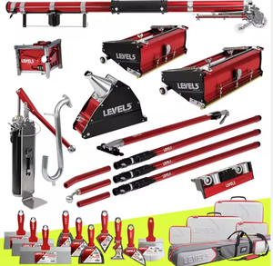 Offerta Migliore: Set Completo Automatico LEVELL5 per Nastratura e Finitura Cartongesso ULTIMATE con Scatole Piatte da 10”/12” - Product Image 1