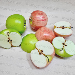 Outil éducatif réaliste d'aimant de demi-pomme pour la salle de classe et la <span class=keywords><strong>décoration</strong></span> intérieure aides à l'apprentissage créatives - Product Image 2