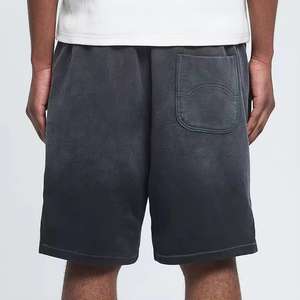 Shorts tactiques en molleton de spandex/polyester, style urbain, uni, anti-froissement, décontractés, pour l'été, usage quotidien, plusieurs poches, longueur genou - Product Image 2