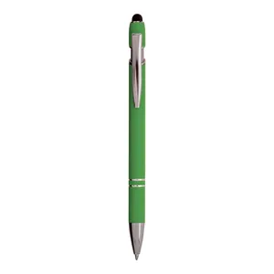 Penna Touch in Alluminio Gommato Personalizzata per Gadget Promozionali - Product Image 4