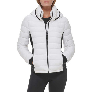Custom Winter Puffer <b>Jacket</b> for <b>Women</b> Stand Collar Casual High Quality Coats <b>Padded</b> <b>Women</b> Bubble <b>Jacket</b> Custom Logo and Design - Product Image 1