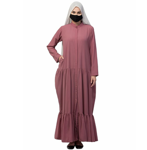 ชุดคาฟตันอาบายะห์ดูไบแบบใหม่สำหรับผู้หญิง ขายส่งเสื้อผ้ามุสลิมอิสลาม ผ้าโพลีเอทีลีนซึลโฟน ระบายอากาศได้ดี สวมใส่ได้ทุกฤดู เหมาะสำหรับวันอีด/งานแต่งงาน - Product Image 3