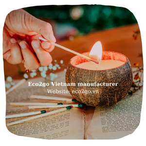 Coconut Shell Candle <b>Bowl</b>/ Coconut Shell <b>Bowl</b> for Candle With High Quality Material in Vietnam for Lighting and Decorating - Product Image 4