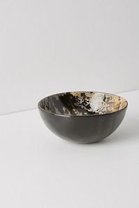 CUENCO DE CUERNO DE BÚFALO DE LOOKING WATERS PARA SERVIR COMIDA Tazón de cuerno decorativo ÚNICO para centros de mesa Tazón de cuerno sostenible - Product Image 4