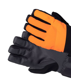 Gants de ski d'hiver chauds en polaire de coton pour unisexe, doigts entiers, gants d'hiver pour hommes, coque souple imperméable et coupe-vent - Product Image 6