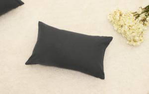 Fundas de almohada de algodón de 20x20 pulgadas, funda de cojín sólida gris oscuro, almohada con estampado de Jacquard para sofá, dormitorio, Material de lino para coche - Product Image 3