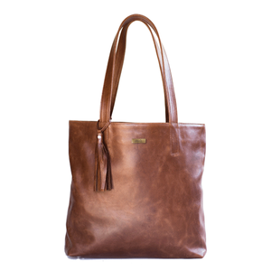 Sacs à main en cuir Pu marron souple de haute qualité pour femmes grande capacité de voyage et de shopping - Product Image 5