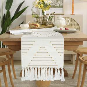 Luxury farmhouse <b>linen</b> <b>placemat</b> handmade with woven textured natural design perfect for rustic elegant dining table setting - Product Image 1