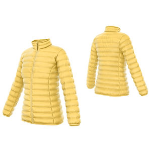 Veste matelassée en tricot pour femmes grande taille en gros, réversible, imperméable, respirante, à capuche, unie, doublure en nylon, personnalisable - Product Image 2