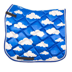 แผ่นรองอานม้าผ้าฝ้ายพิมพ์ซับลิเมชันแผ่นอานม้าโพลีเอสเตอร์ยูโรสินค้า2025ม้า - Product Image 1