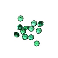 SEHR SELTEN 2mm Natürlicher Kolumbianischer Smaragd Edelstein AAA+ Qualität Diamantschliff IGI Zertifiziert Grün Facettiert Loser Schmuckstein Farbspiel