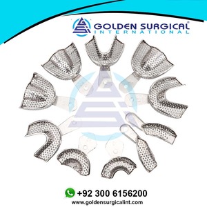 Bandeja de Impresión Dental de Acero Inoxidable, Bandeja para Dientes Autoclavable, Bandejas para Instrumentos Dentales, Herramientas de Dentista - Product Image 5