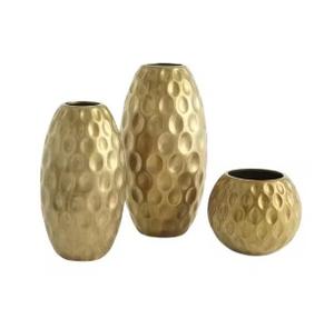 Jarrón de Flores Costero Artístico de Latón/Hierro de Primera Calidad para Centros de Mesa de Boda, Jarrón de Mesa Hecho a Mano Ecológico - Product Image 5