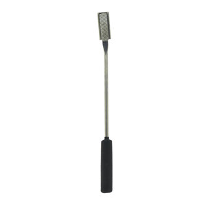 Escofina de flotador Dental equina profesional con cabeza recta y 2 cuchillas en ángulo, herramienta Dental veterinaria de acero inoxidable duradera - Product Image 6