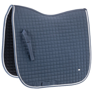 Equine Blended <b>Felt</b>/Fleece 1in <b>Pad</b> Horse Riding Saddle <b>Pad</b> and Bareback <b>Pads</b> - Product Image 1