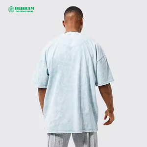 เสื้อยืดผู้ชายคอกลม แขนปกติ พิมพ์ลาย ทรงหลวม ระบายอากาศได้ดี ผลิตจากผ้าฝ้าย 100% ราคาส่ง ผลิตในปากีสถาน รับผลิตแบบ OEM - Product Image 6