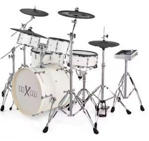 ชุดกลองไฟฟ้า HXM XD-2000-KM สีขาว ให้ความรู้สึกเหมือนกลองอะคูสติก ขายตรงจากโรงงาน ชุดกลองไฟฟ้าระดับมืออาชีพ - Product Image 1