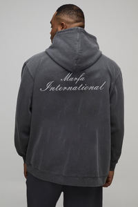 Sweat-shirts unisexes de haute qualité, imprimés à la demande, sweats-shirts surdimensionnés pour hommes, sweats-shirts en molleton de coton pour hommes - Product Image 3