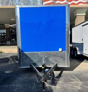 Remolque de Concesión Azul Oscuro de Eje Tándem de 7×16 de 2024, Unidad Móvil de Catering de Comida - Product Image 2