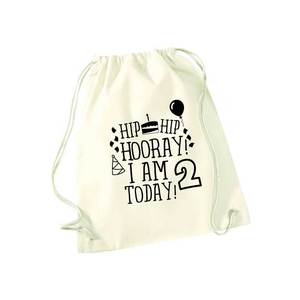 Vente en gros de sacs à cordon 100% coton Sacs à provisions OEM personnalisés avec motif rayé au prix d'usine - Product Image 4