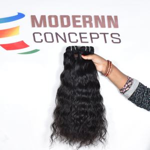 วิกผมหยักศกแบบดิบๆแบบไม่ผ่านการทำผมคนอินเดีย - Product Image 4