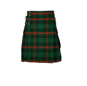 Kilt utilitaire Tuba hybride écossais avec logo personnalisé en 100% coton Grand Kilt utilitaire traditionnel écossais gothique - Product Image 1
