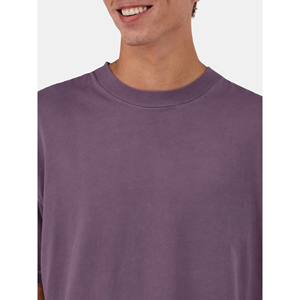 เสื้อยืดคอกลมผู้ชายคุณภาพพรีเมียม ผ้าฝ้าย 100% เป็นมิตรกับสิ่งแวดล้อม แห้งเร็ว ระบายอากาศได้ดี แขนสั้น ผลิตจากผ้าเจอร์ซีย์ - Product Image 6