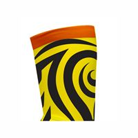 Mangas de compresión personalizadas de seda helada holográficas reflectantes con estampado, transpirables y ecológicas para ciclismo al aire libre en verano