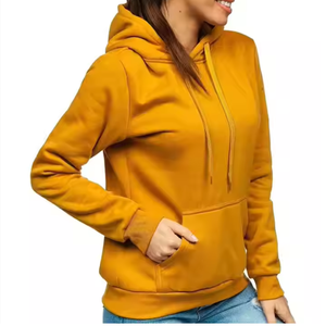 BD femmes sweats à capuche surdimensionnés sweats en molleton avec Logo avant pull à manches longues décontracté motif solide tenues automne/hiver - Product Image 2