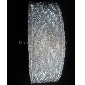 ผ้าไมลาร์ถักเปียสีเงินสำหรับเครื่องแบบเจ้าหน้าที่หรือเครื่องแต่งกายแฟนซีสำหรับอุปกรณ์เสริมเครื่องแต่งกาย - Product Image 4