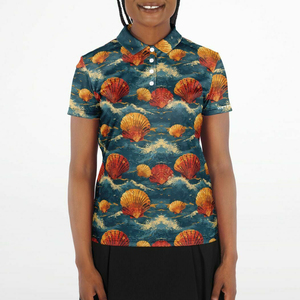 Venta al por mayor de camisetas de golf de secado rápido para Polo para adultos logotipo personalizado impreso tejido de punto de algodón de poliéster en blanco - Product Image 5