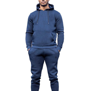 Survêtement hommes survêtements ensemble veste complète à capuche survêtement course Sport pantalons tenues poches survêtement personnalisable - Product Image 1