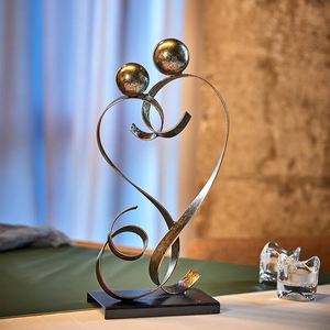 Nordique luxueux feuille Sculpture Table décor mariage pièce maîtresse et décoration de Table décor à la maison Style de luxe arrivée de fête - Product Image 3