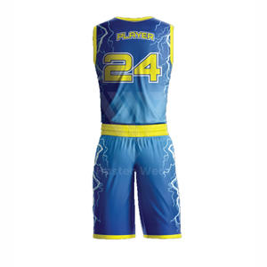 Ensemble d'uniformes de basketball tendance pour équipe, vente rapide, livraison rapide, prix abordable, uniforme de basketball - Product Image 3