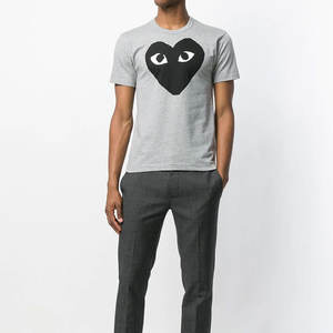 Marque printemps été nouveau poids lourd 100% coton T-shirt ample pour hommes personnalisé équipage Fitness surdimensionné T-shirt pour garçons - Product Image 2