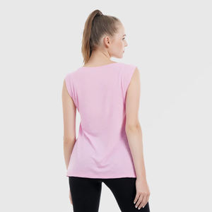 Débardeur de fitness pour femmes avec imprimé solide décontracté Design de yoga respirant à la mode sans manches pour grande taille nouveau design - Product Image 4