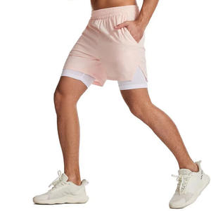 Fait sur mesure pour hommes Gym Sport Fitness Compression Shorts Meilleure qualité Spandex Polyester Compression Shorts - Product Image 3