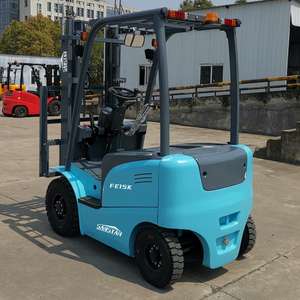 Sanstar รถยกนิวเมติกไฟฟ้า1.5ตัน FE15K พร้อมมอเตอร์ไฟฟ้ากระแสสลับและแบตเตอรี่ที่นั่งสำหรับอุตสาหกรรมค้าปลีก - Product Image 3