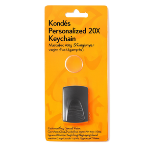 Kondes Lente d'Ingrandimento Portachiavi Personalizzata 20X, Gadget Personalizzati per una Visione Migliorata - Product Image 2
