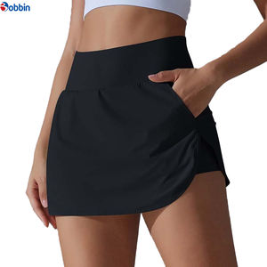 BOBBIN INDUSTRIES Premium Quality Summer Hot Tennis Short <b>Skirt</b> Spandex/Cotton <b>Elastic</b> Shorts With Pocket Quick Dry Breathable - Product Image 4