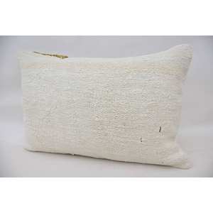 Beige Wool Rug 16x24 Inch Woven Vintage Patterned Eco-Friendly Non-Slip Removable & Washable Rustic/Primitive Style - Product Image 3