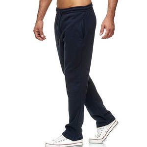 Wholesale Athletic <b>Slim</b> Fit Stretchy Plain <b>Joggers</b> With Pocket Elastic Waist Drawstring Polyester <b>Jogger</b> Pant Men men's trousers - Product Image 4